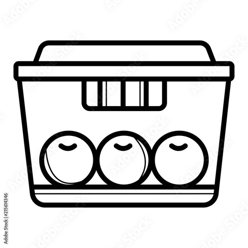 Lunch Box Vector Icon