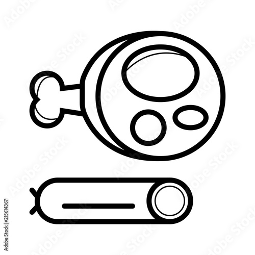 Vector Meat and Protein Icon