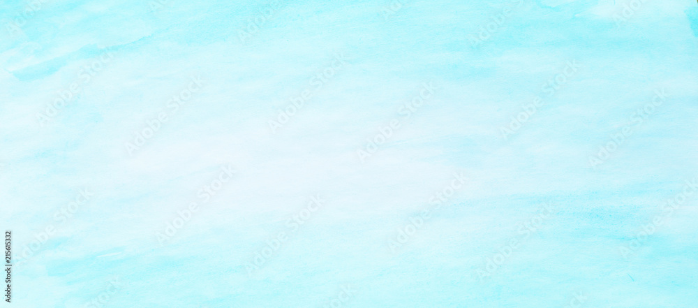 Wide Angle Blue Watercolor background