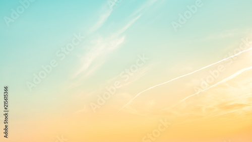 Nature pastel sky background
