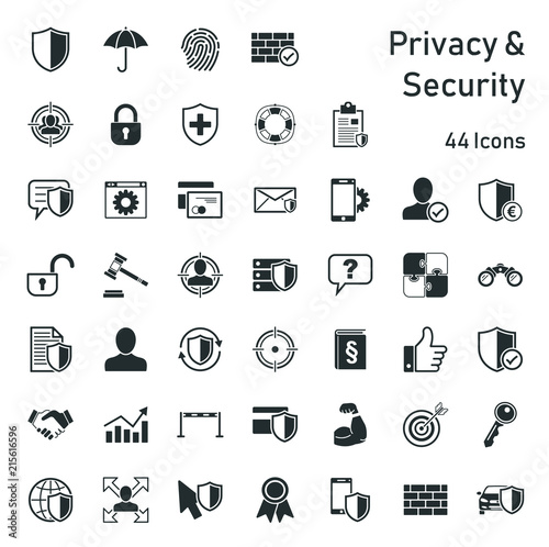 Privacy & Security - Iconset