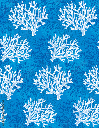 Coral. Vector drawing
