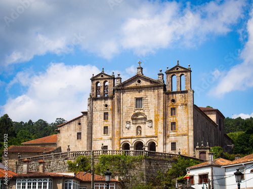 Carmen convent in Padron (Spain) photo