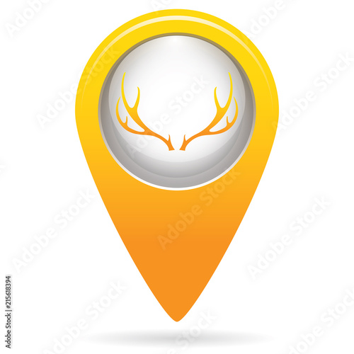 Hunting club logo icon