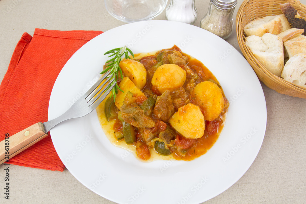 fricassée de porc fricassée de porc