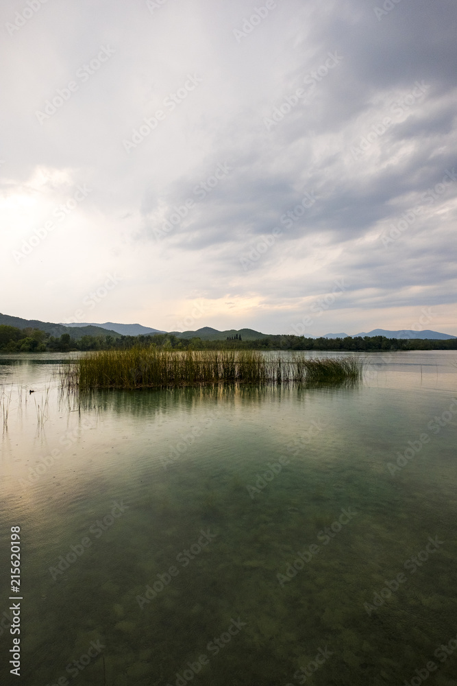 Lake in Catalonia Spain