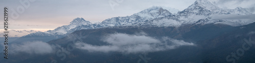 Annapurna mountains in Nepal © Keerathi