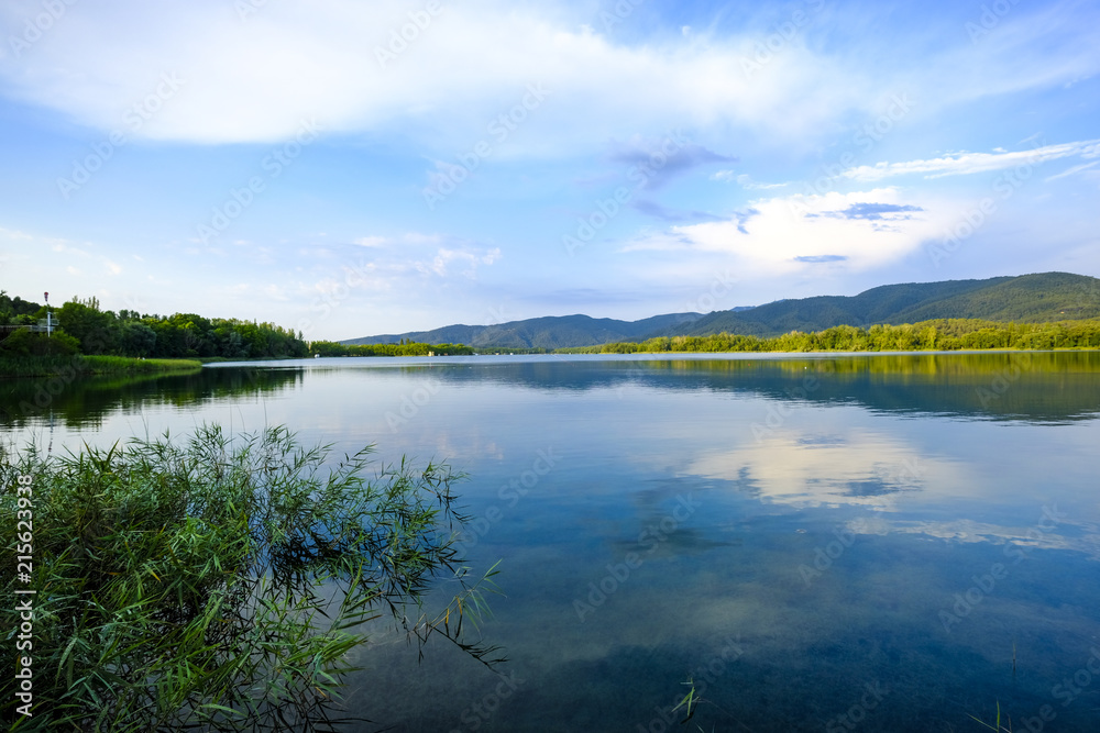 Lake in Catalonia Spain