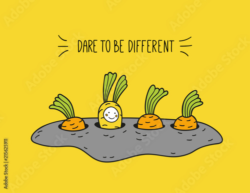 dare to be different