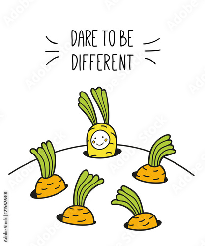 dare to be different