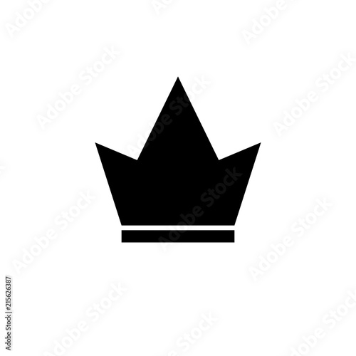 Crown Icon in trendy flat style isolated on white background. Crown symbol for your web site design, logo, app, UI. Vector illustration