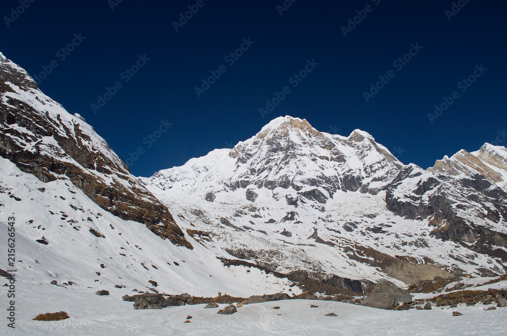 View of Mount Annapurna