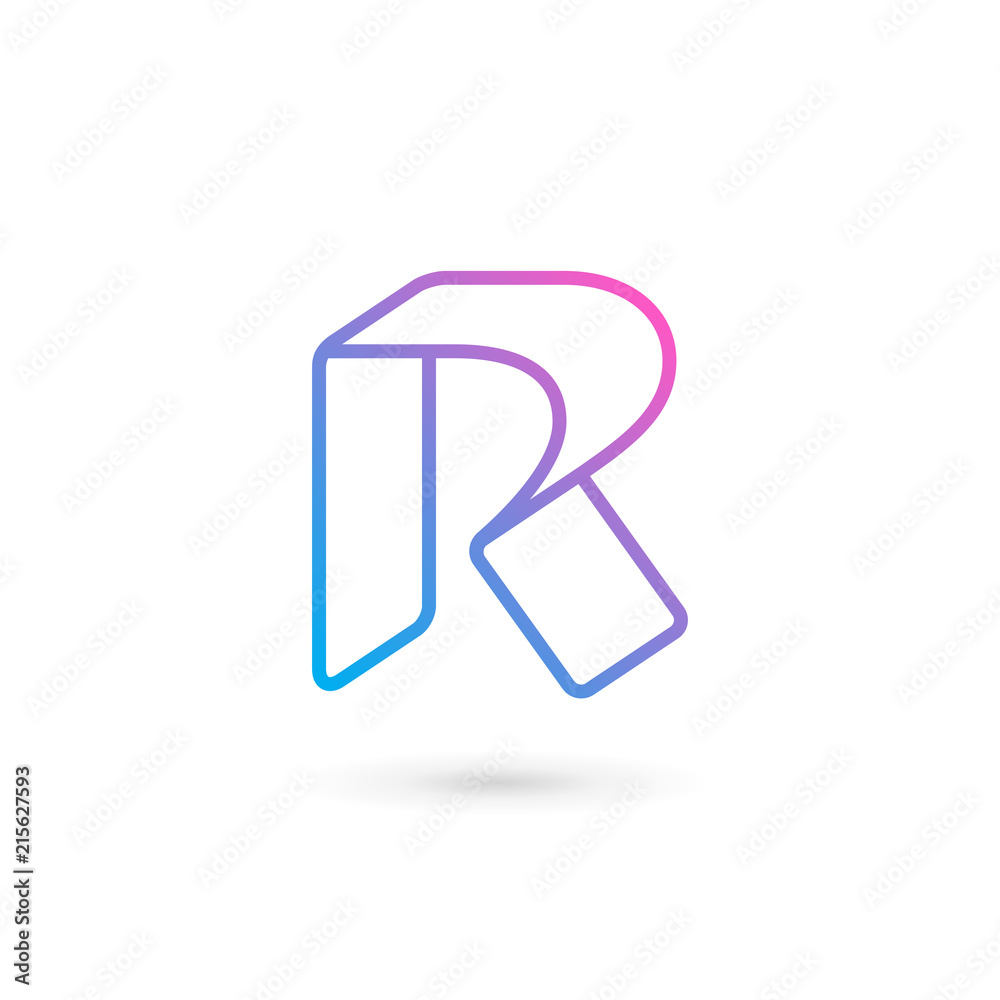 Letter R logo icon design template elements Letter R logo icon design template elements