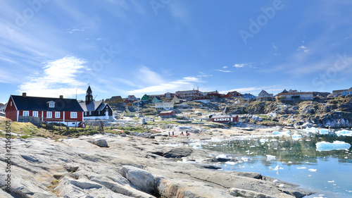 Greenland. Town of Ilulissat