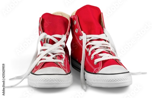 Pair of Red Shoes