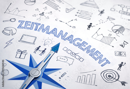 "Zeitmanagement" (Time Management) - Compass