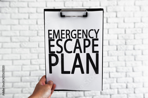 Emergency evacuation plan