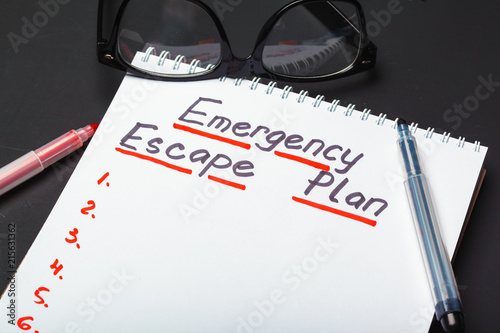 Emergency evacuation plan