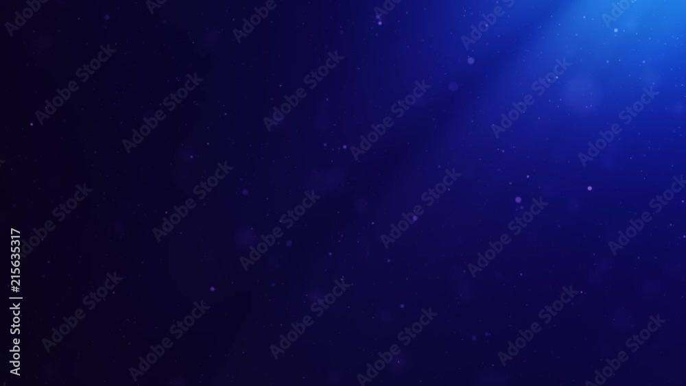 Under Sea Particles Background Under Sea Particles Background