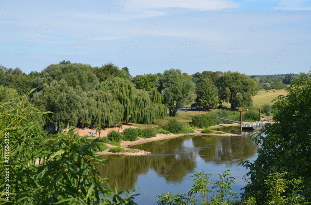 Weser - Schiffsanleger, Porta Westfalica Weser - Schiffsanleger, Porta Westfalica
