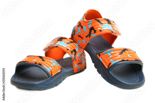 Children rubber sandals