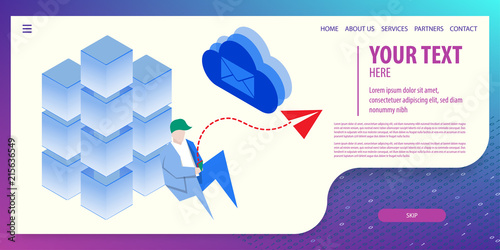 Data connection isometric technology