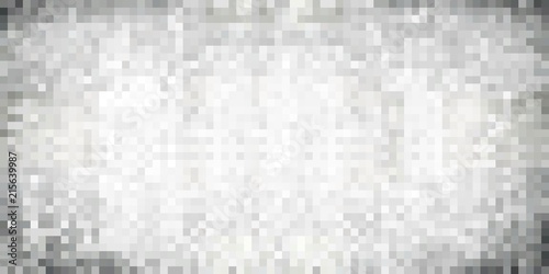 White abstract grunge background - Illustration, 
Squares Of Light And Dark white, 
White shapes of mosaic style
