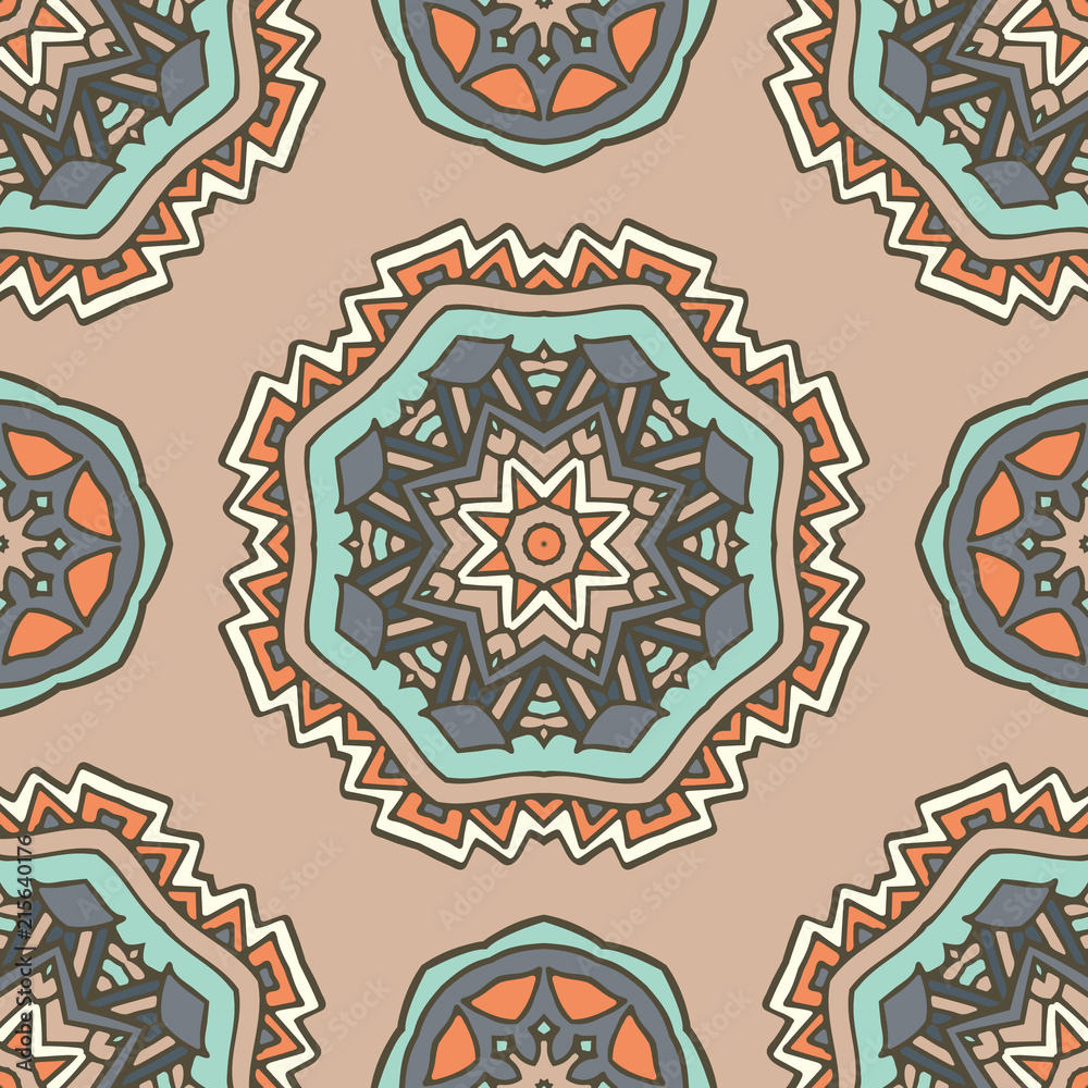ethnic seamless pattern design surface