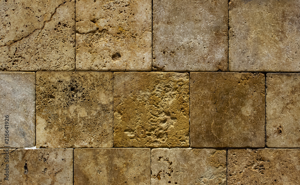 Naklejka premium Orange bricks backgrond