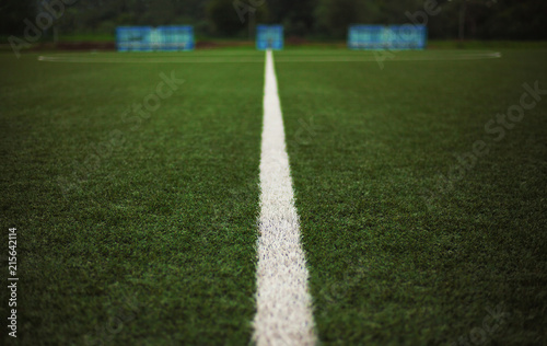 Fresh Grass of a Soccer Yard © krsmanovic