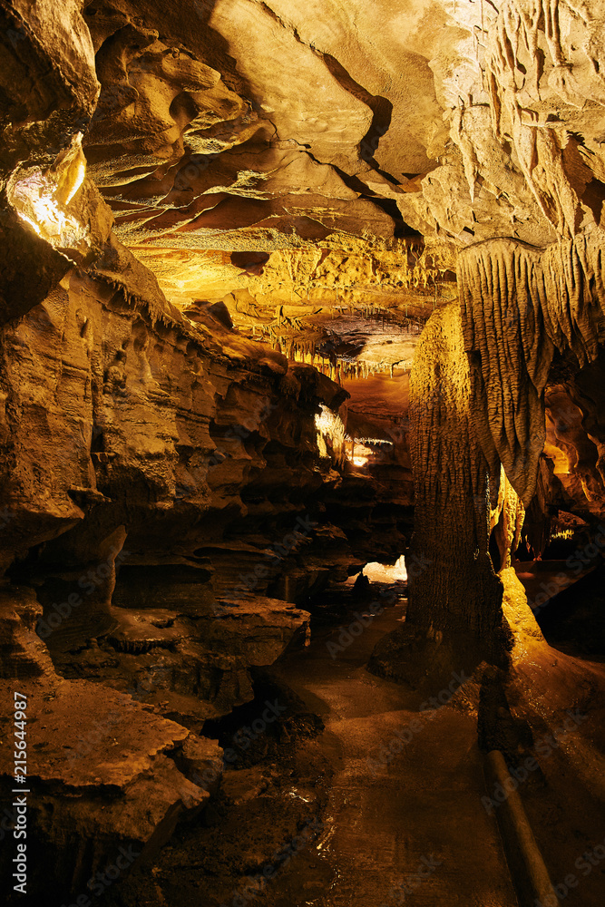 Caverns Cave Exploration Squire Boone Indiana