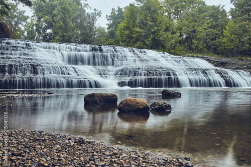 Fototapeta Indiana Waterfall Exploration