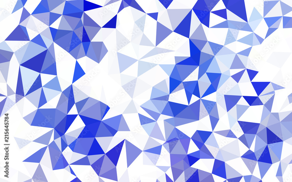 Fototapeta premium Ciemnoniebieski tekstura low poly.