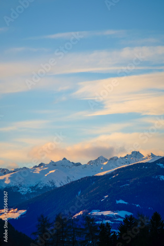 Mountains covered in Snow © Timm