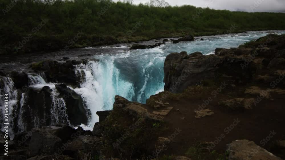 Blue Waterfall ICELAND (RED Cinema) Blue Waterfall ICELAND (RED Cinema)
