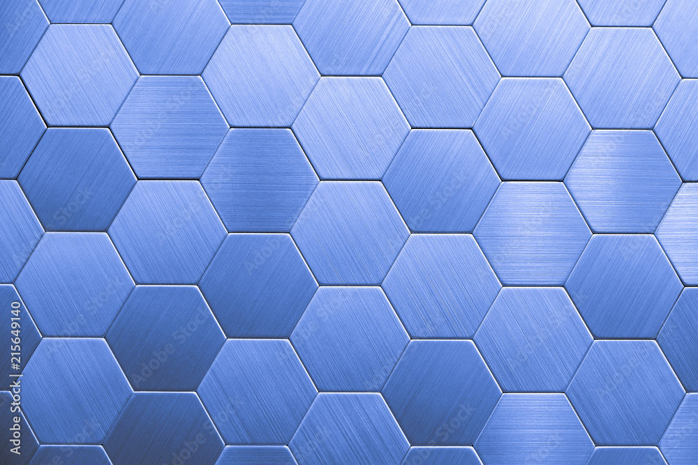 Abstract silver metal background. Geometric hexagons. Abstract silver metal background. Geometric hexagons.
