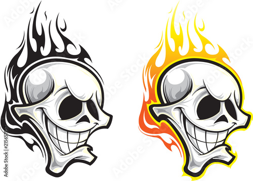 Skull tattoo