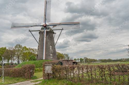  Old windmill in Eindhoven, Netherlands 