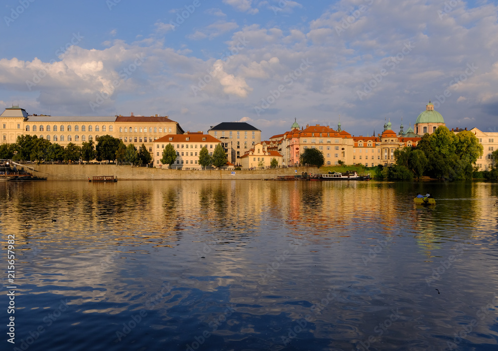 View of the old town in Prague