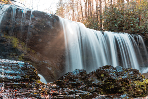 Brasstown Waterfall in South Carolina photo