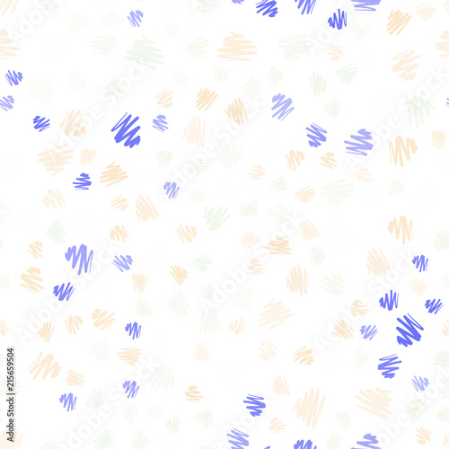 Light Multicolor vector seamless background with straight lines.