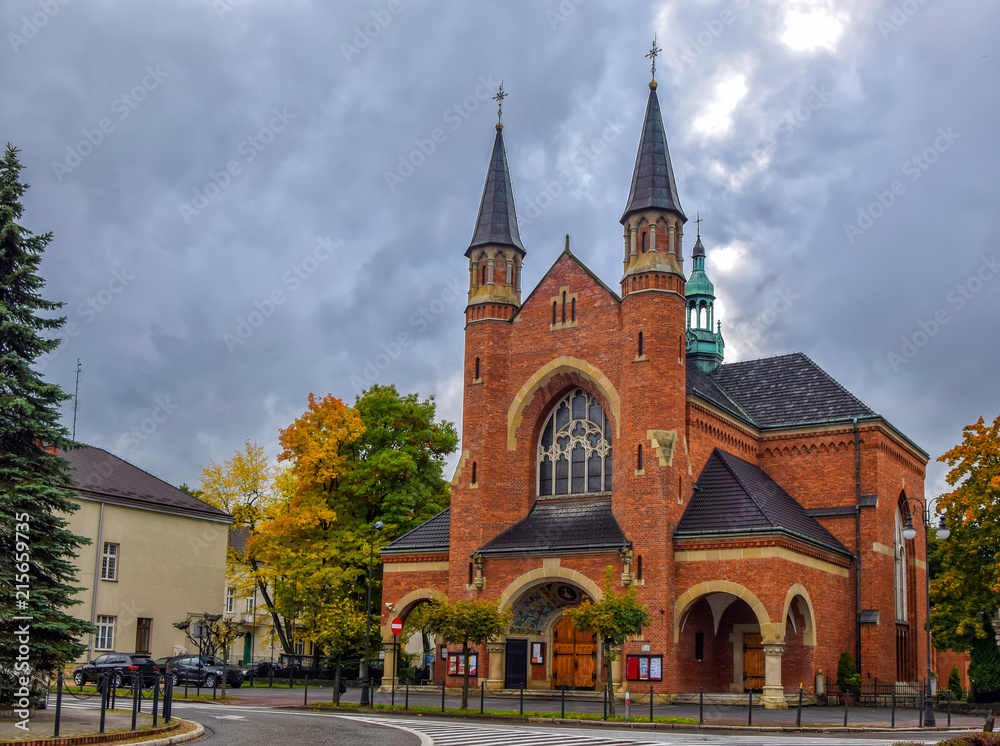 Parish church of St. Kazimierz in Nowy Sacz, Poland
