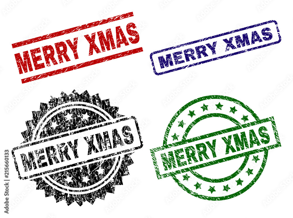 MERRY XMAS seal imprints with distress texture. Black, green,red,blue vector rubber prints of MERRY XMAS text with grunge texture. Rubber seals with circle, rectangle, medallion shapes. MERRY XMAS seal imprints with distress texture. Black, green,red,blue vector rubber prints of MERRY XMAS text with grunge texture. Rubber seals with circle, rectangle, medallion shapes.
