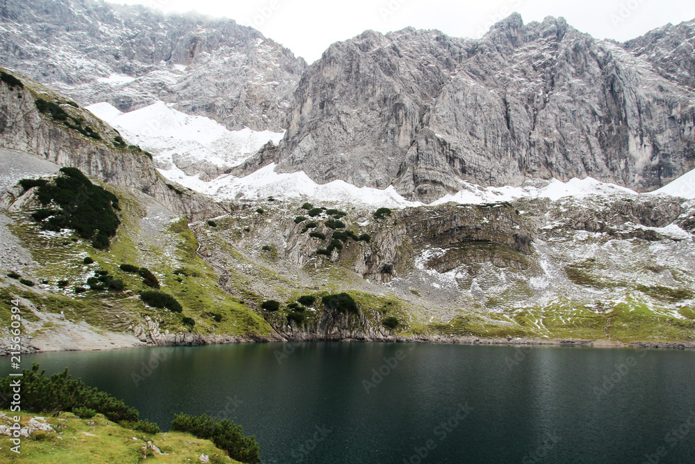 Fototapeta premium Drachensee lake in Tyrol, Austria