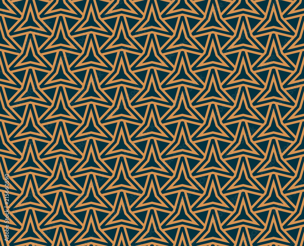 Vector seamless pattern. Modern stylish abstract texture. Repeating geometric tiles from striped elements Vector seamless pattern. Modern stylish abstract texture. Repeating geometric tiles from striped elements