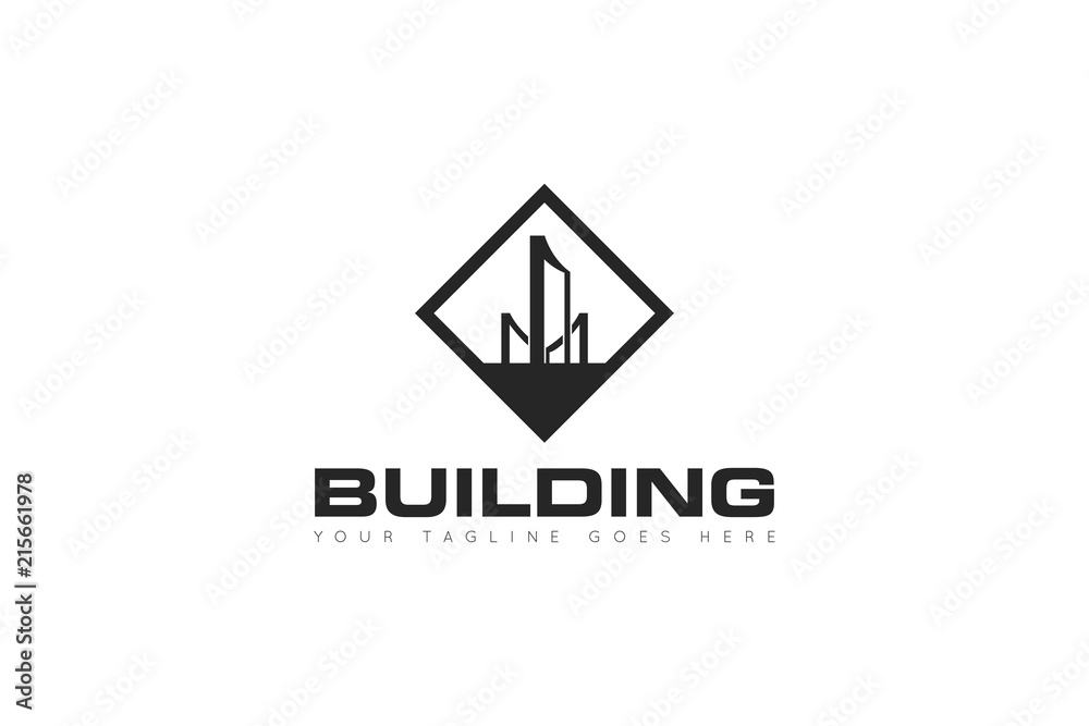 building logo and icon Vector design Template. Vector Illustrator Eps.10 building logo and icon Vector design Template. Vector Illustrator Eps.10