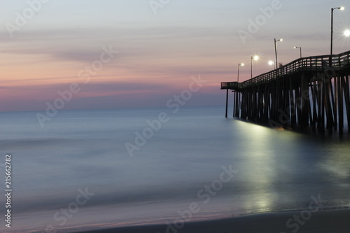 Wallpaper Mural sunrise over the fishing dock Torontodigital.ca