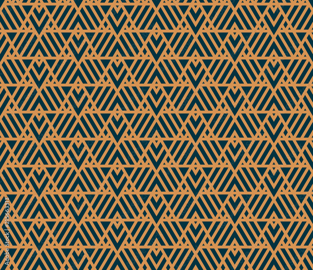 Vector seamless pattern. Modern stylish abstract texture. Repeating geometric tiles from striped elements Vector seamless pattern. Modern stylish abstract texture. Repeating geometric tiles from striped elements