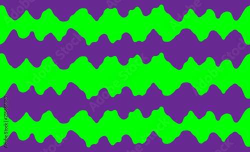 Abstract seamless pattern of chaotic waves in the style of 80 x. Bright contrasting colors