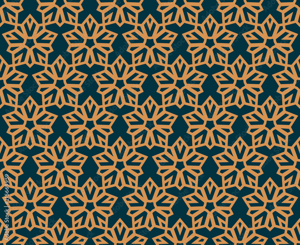 Vector seamless pattern. Modern stylish abstract texture. Repeating geometric tiles from striped elements Vector seamless pattern. Modern stylish abstract texture. Repeating geometric tiles from striped elements